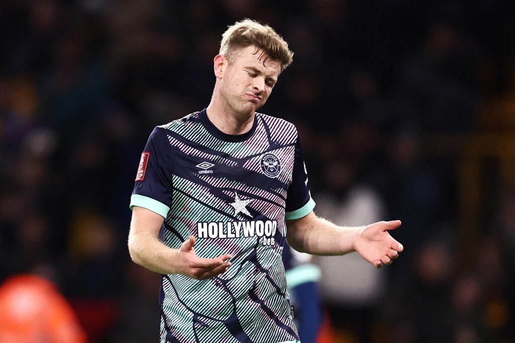 Nathan Collins played under Tottenham manager Thomas Frank at Brentford