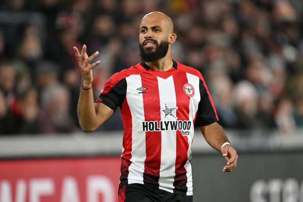 Brentford's Bryan Mbeumo has been linked with Tottenham and Manchester United