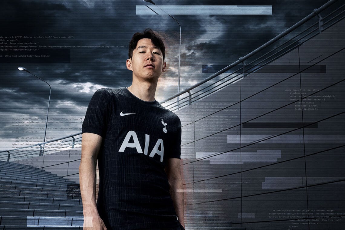 Tottenham away kit Heung-min Son