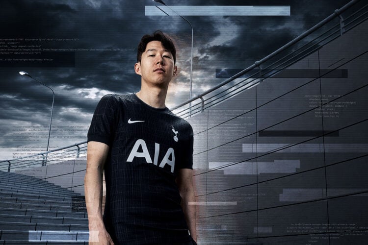 Tottenham away kit Heung-min Son