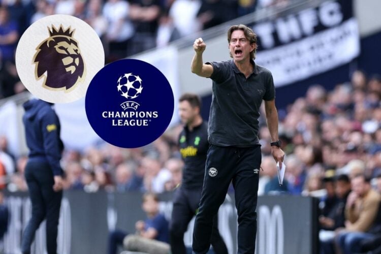 Thomas Frank Premier League Champions League