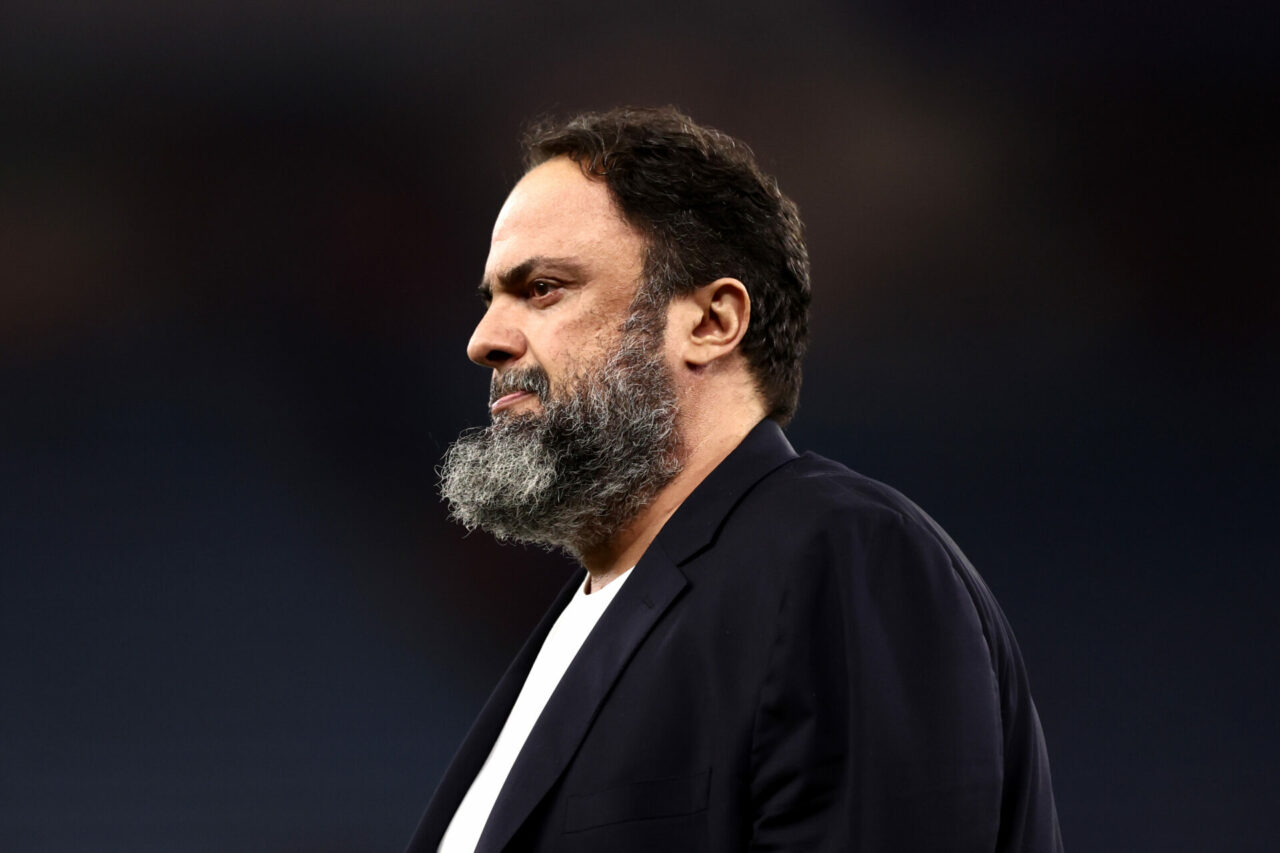 Evangelos Marinakis throws shade at Tottenham after failed Morgan Gibbs-White deal