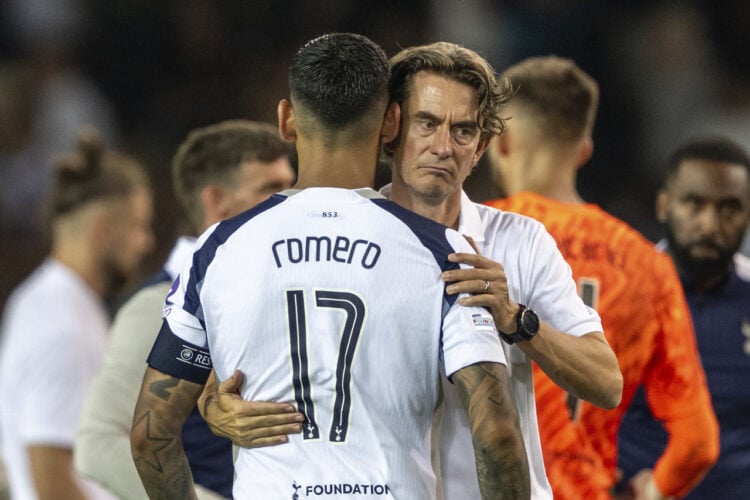 Cristian Romero Thomas Frank Tottenham