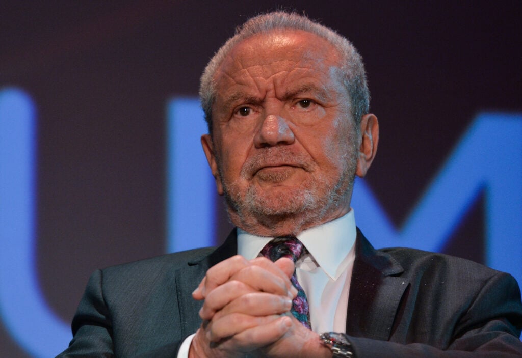 Former Tottenham owner Alan Sugar