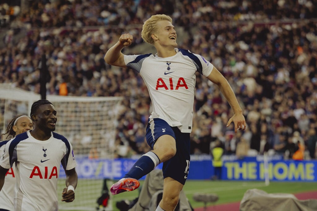 Lucas Bergvall Tottenham