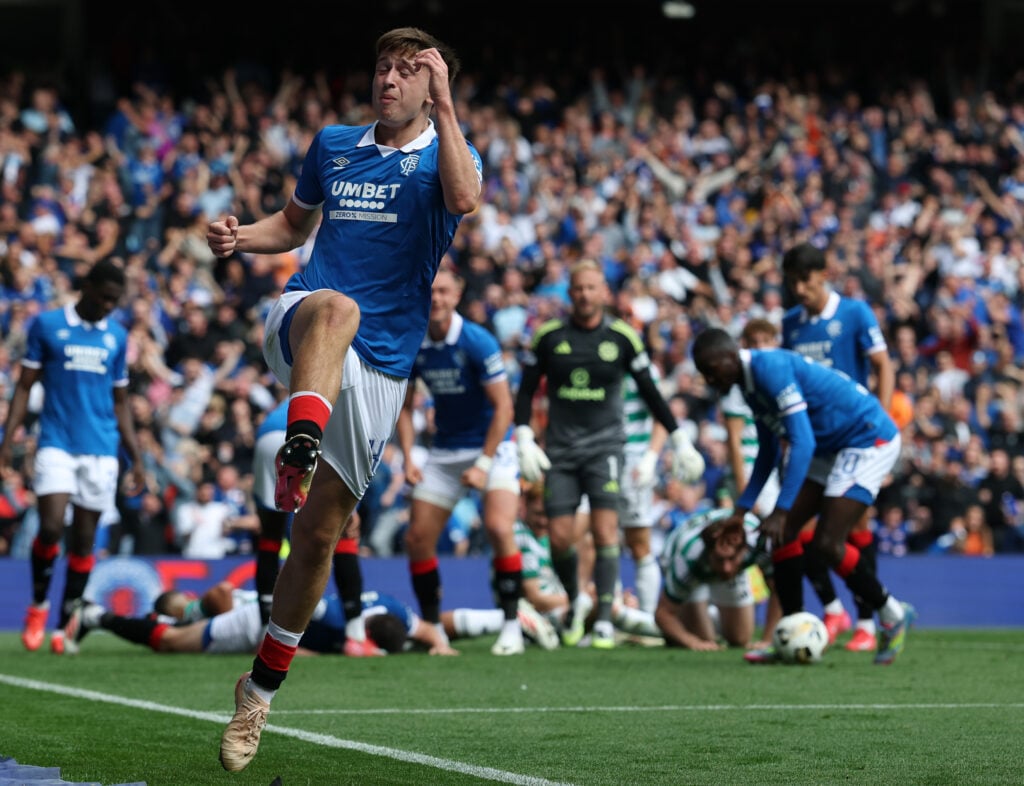 Tottenham's Mikey Moore on loan at Rangers