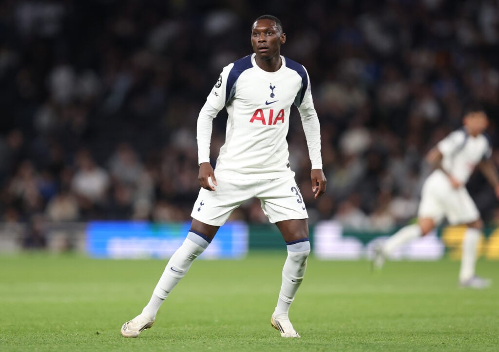 Tottenham forward Randal Kolo Muani