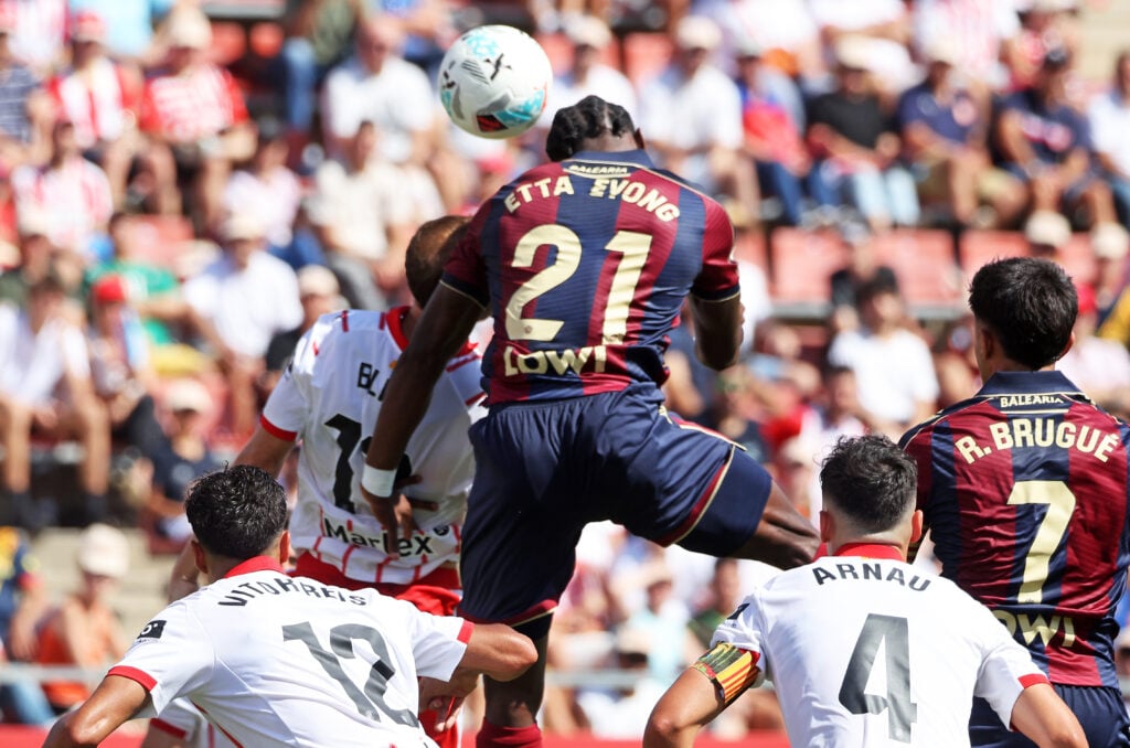 Tottenham target Karl Etta Eyong
