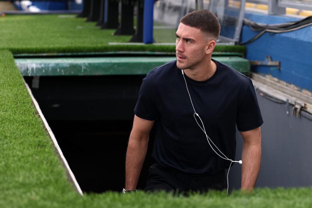 Tottenham target Dusan Vlahovic