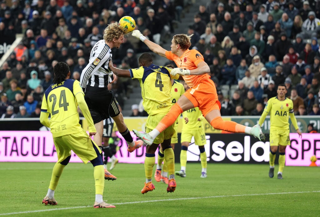Newcastle United v Tottenham Hotspur - Carabao Cup Fourth Round