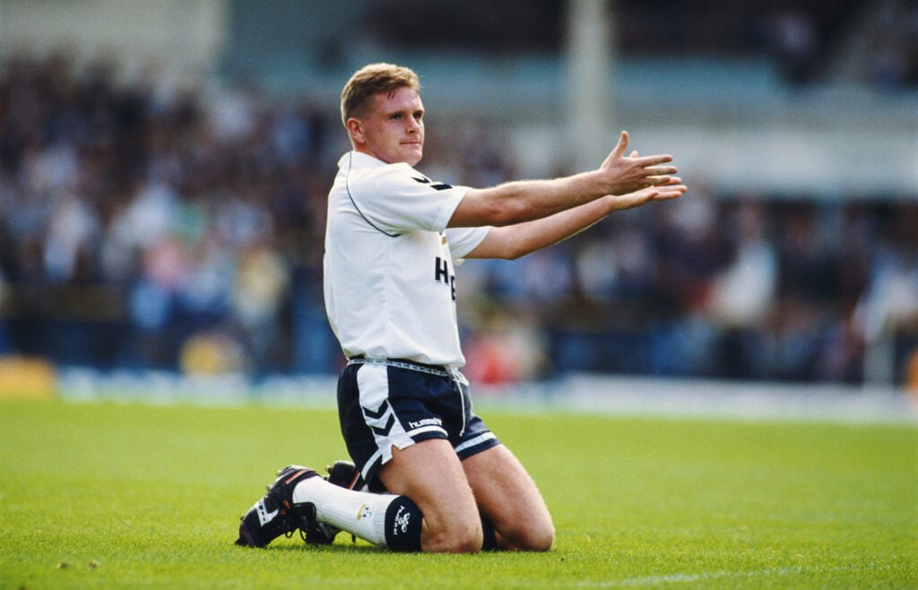 Tottenham fan favourite Paul Gascoigne