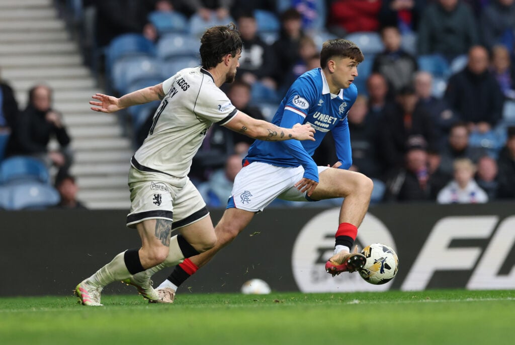 Tottenham's Mikey Moore on loan at Rangers