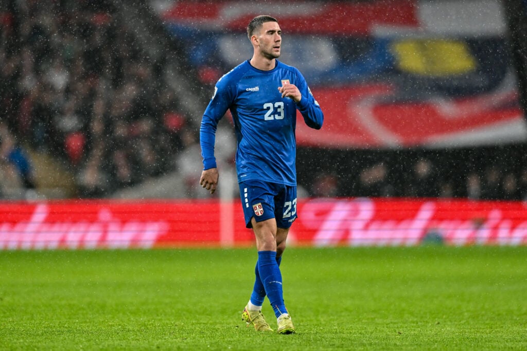 Tottenham target Dusan Vlahovic