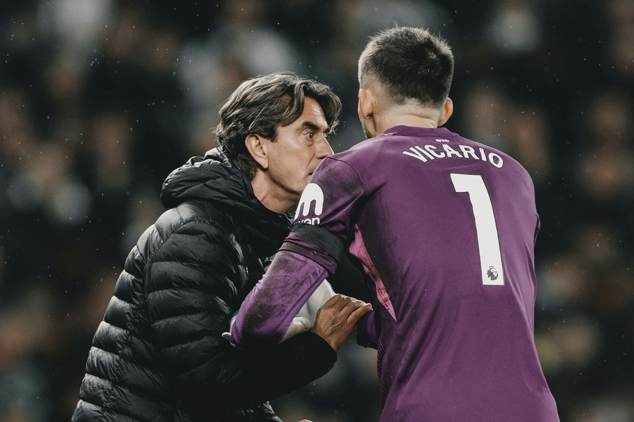 Guglielmo Vicario admits Tottenham players would appreciate ‘a little more help’ from fans