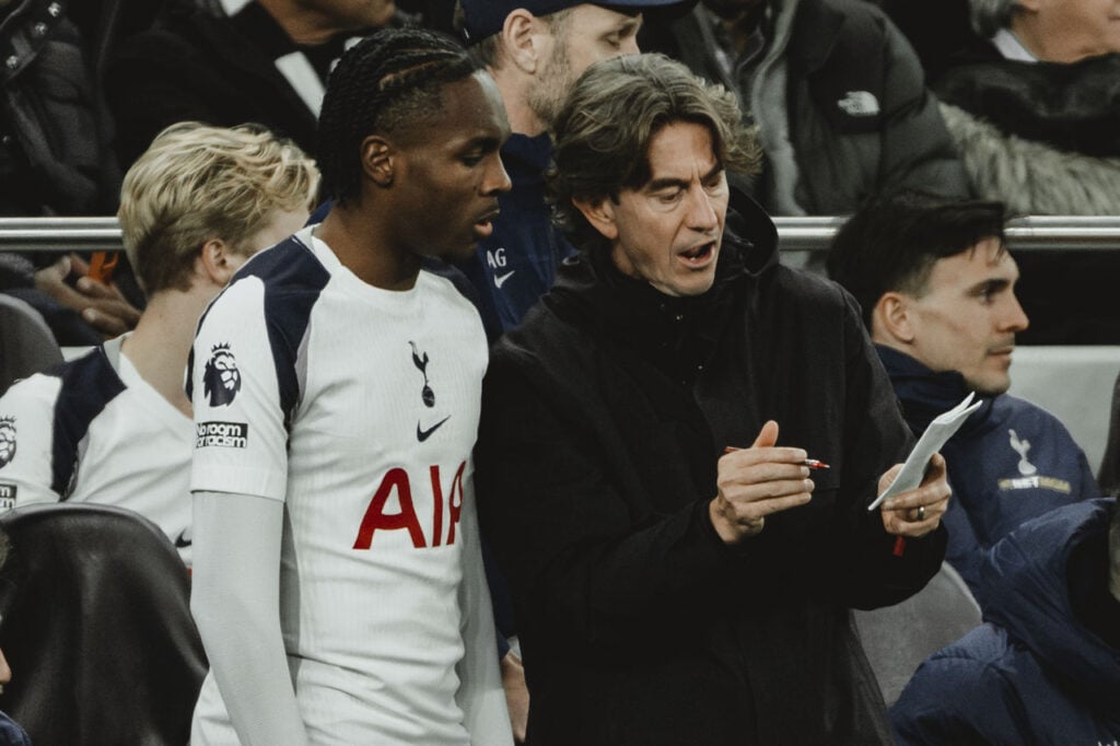 Mathys Tel Thomas Frank Tottenham