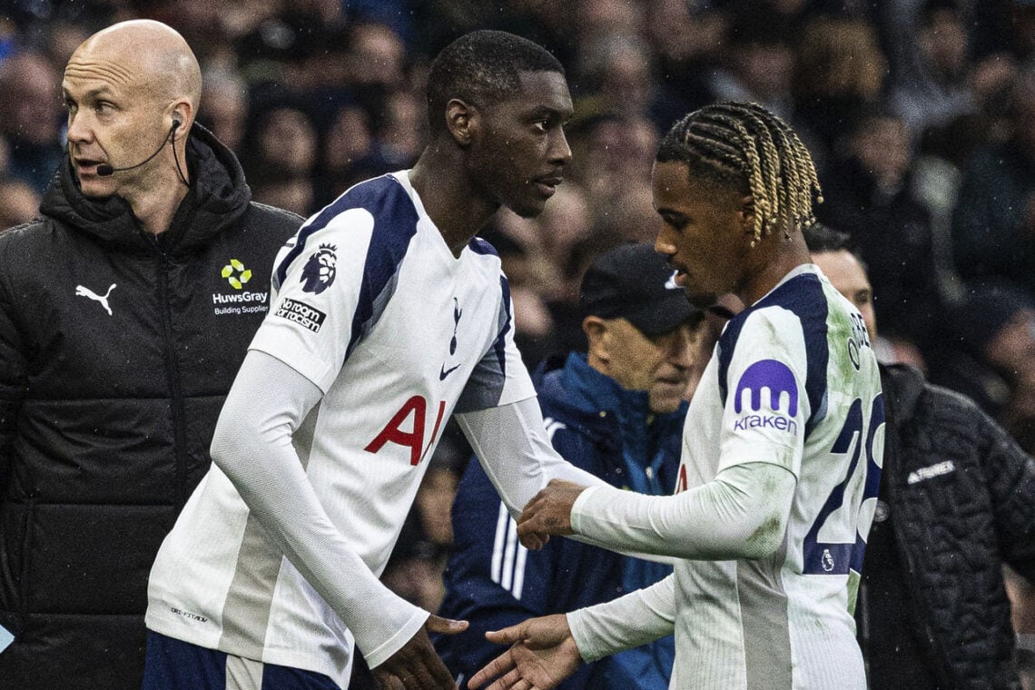 Tottenham forward Randal Kolo Muani