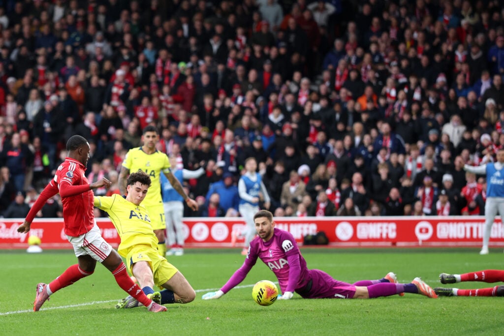 Tottenham first-half player ratings vs Nottingham Forest - 4/10 for overwhelmed midfielder