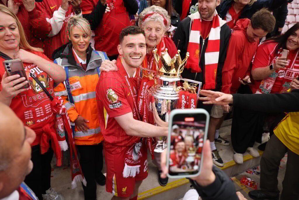 Tottenham target Andy Robertson
