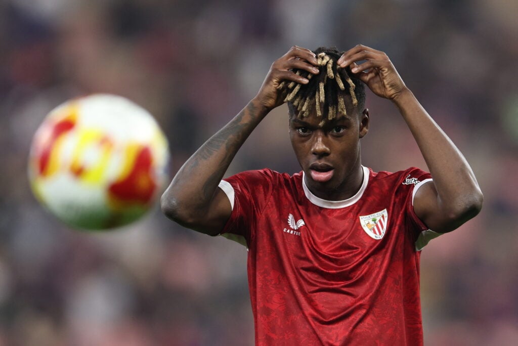 Tottenham target Nico Williams