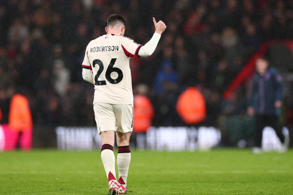 Tottenham target Andy Robertson