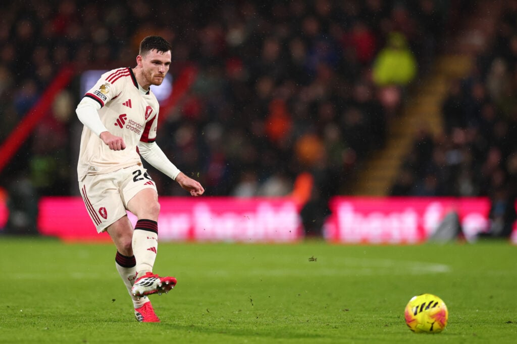 Tottenham target Andy Robertson