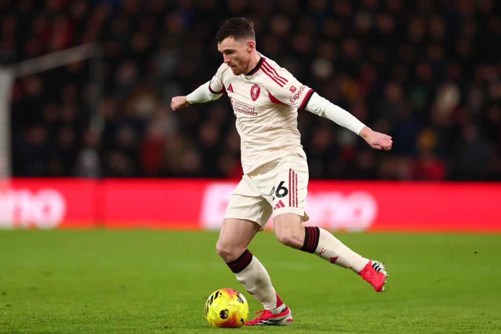 Tottenham target Andy Robertson