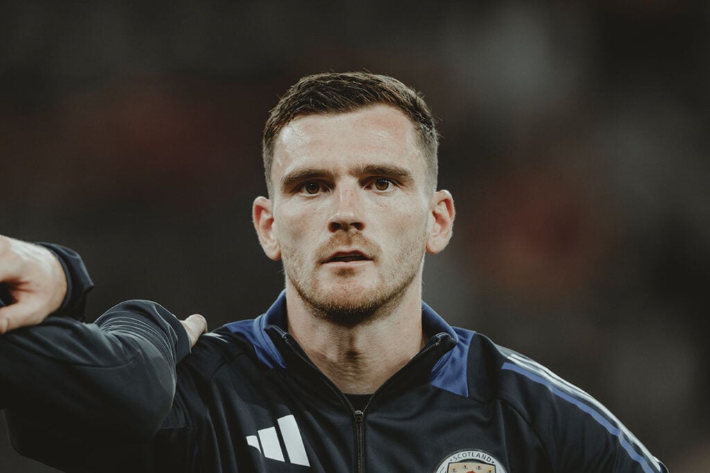 Tottenham target Andy Robertson