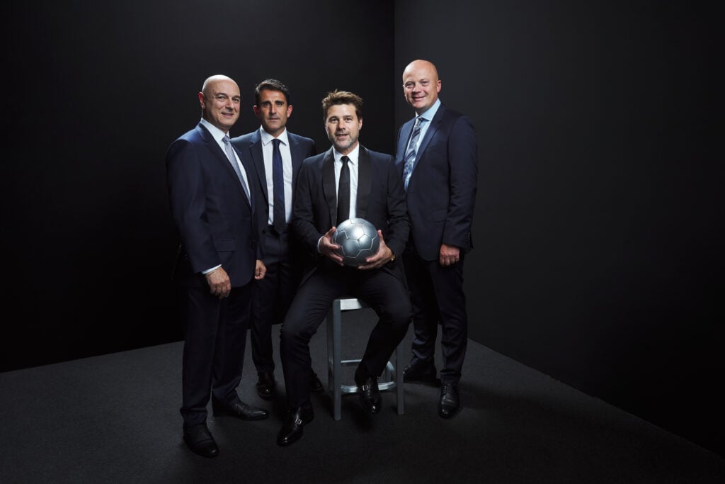 Mauricio Pochettino and Daniel Levy at Tottenham