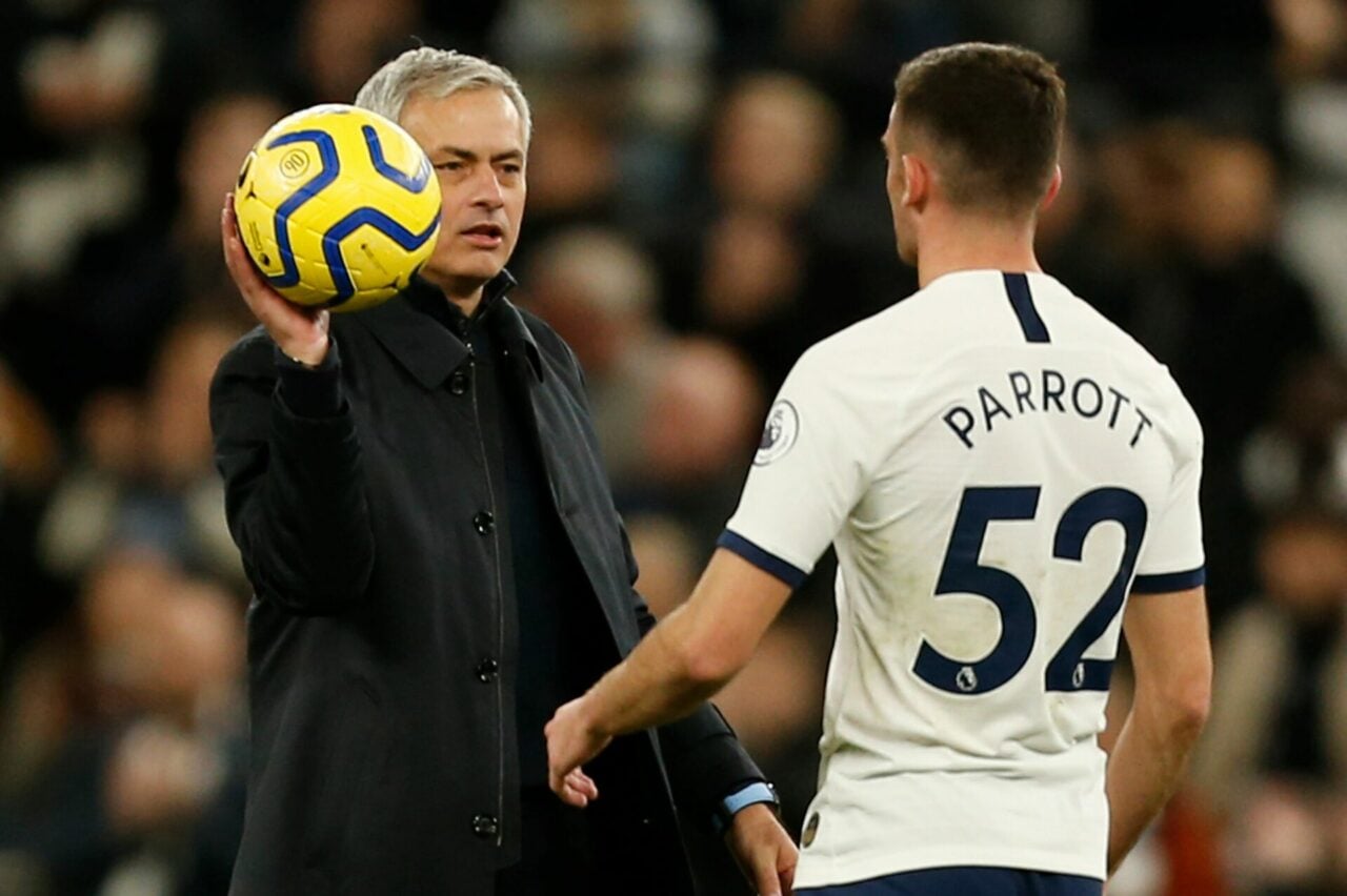 Troy Parrott reveals how Jose Mourinho made him feel 100 times better at Tottenham