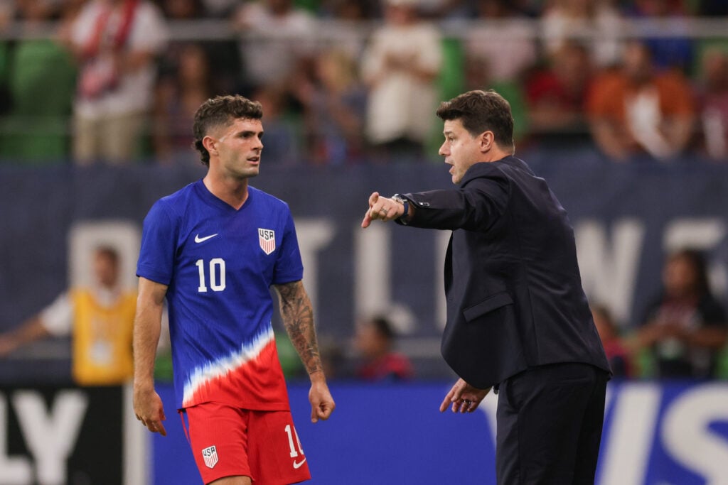 Tottenham target Christian Pulisic and Mauricio Pochettino