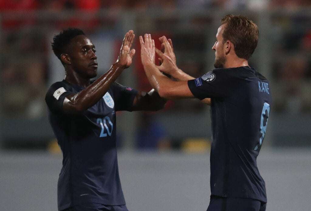 Tottenham legend Harry Kane and Danny Welbeck