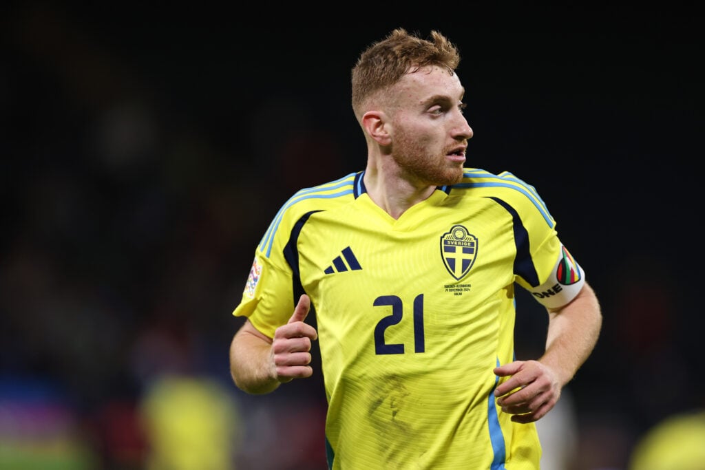 Dejan Kulusevski of Tottenham and Sweden