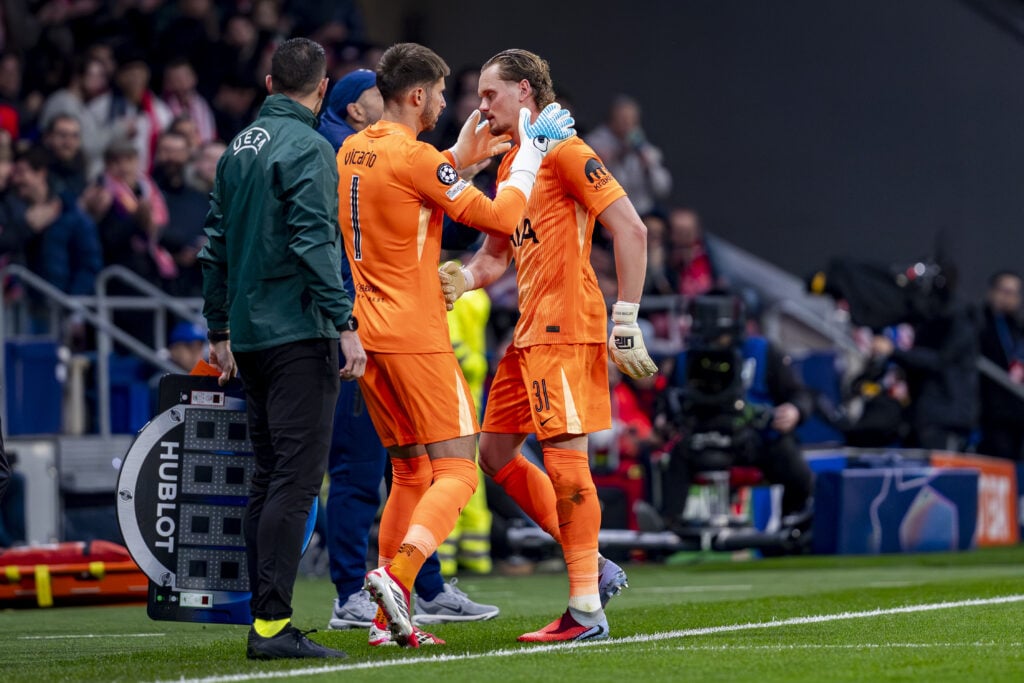 Igor Tudor removes Antonin Kinsky after just 16 minutes in Atletico Madrid vs Tottenham