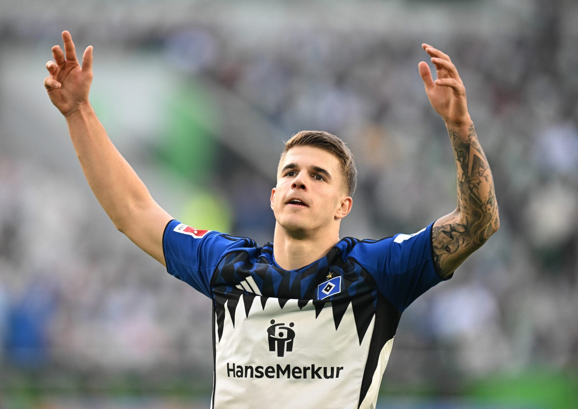 Luka Vuskovic makes decision about returning to Tottenham after Hamburg loan