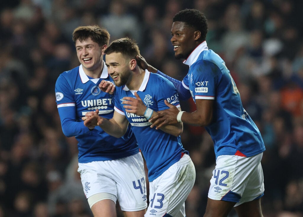 Video: Tottenham's Mikey Moore overtakes Kolo Muani goal tally with latest Rangers striker