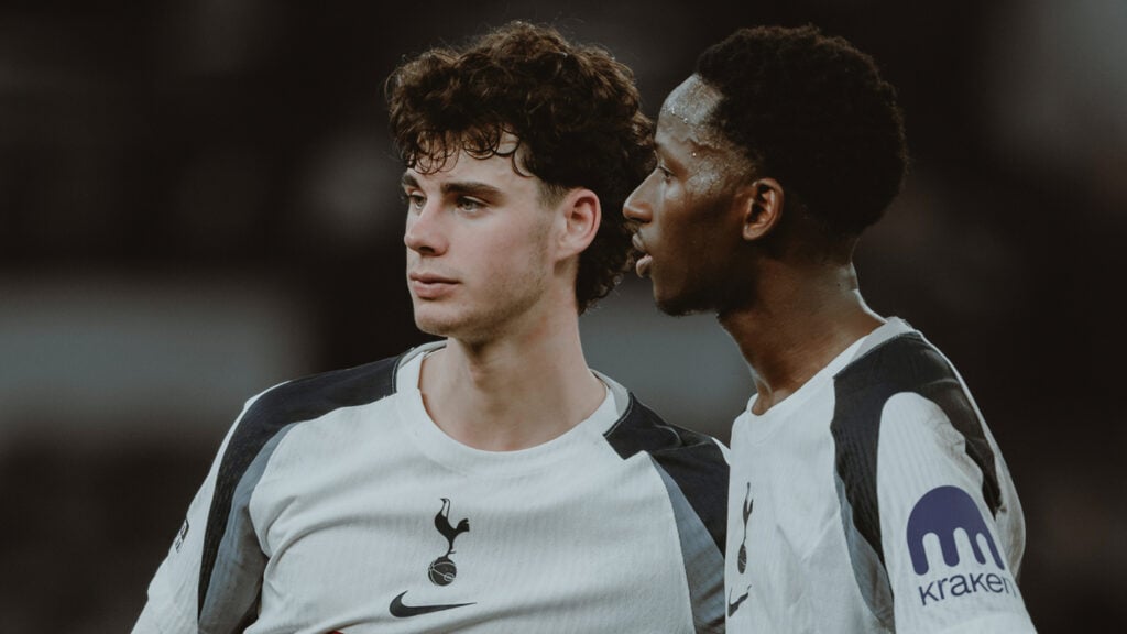 Archie Gray and Pape Matar Sarr Tottenham
