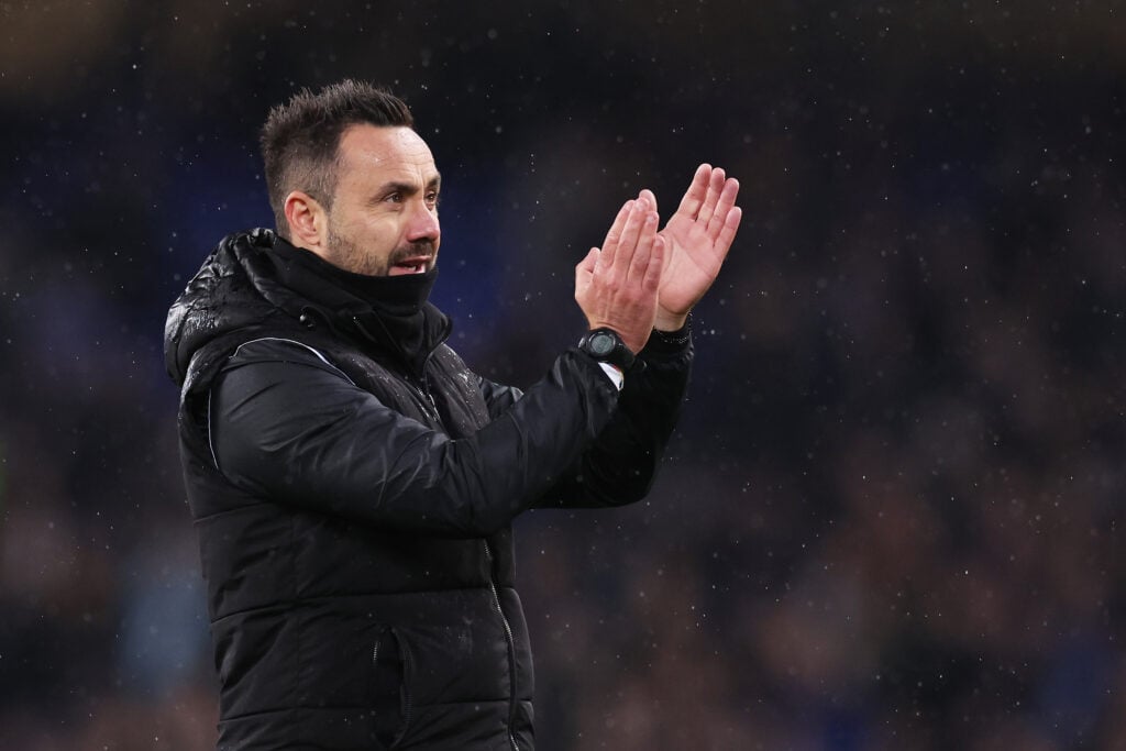 Tottenham manager Roberto De Zerbi