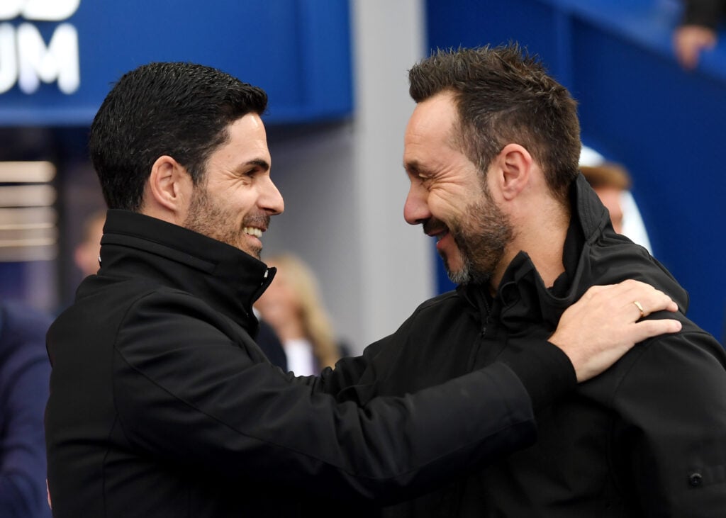 Tottenham manager Roberto De Zerbi