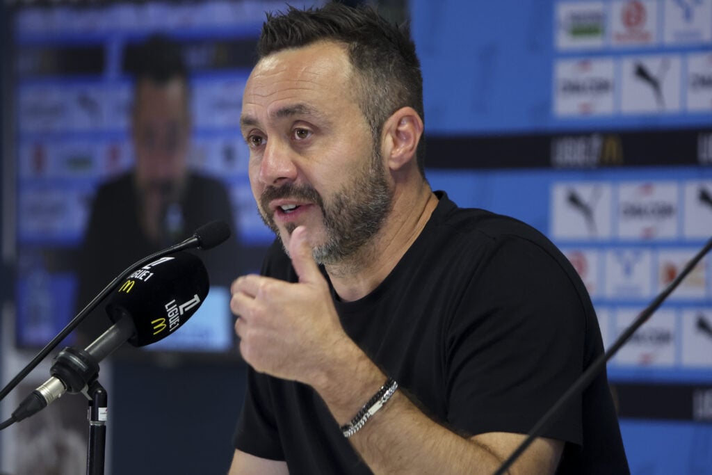 Tottenham manager Roberto De Zerbi