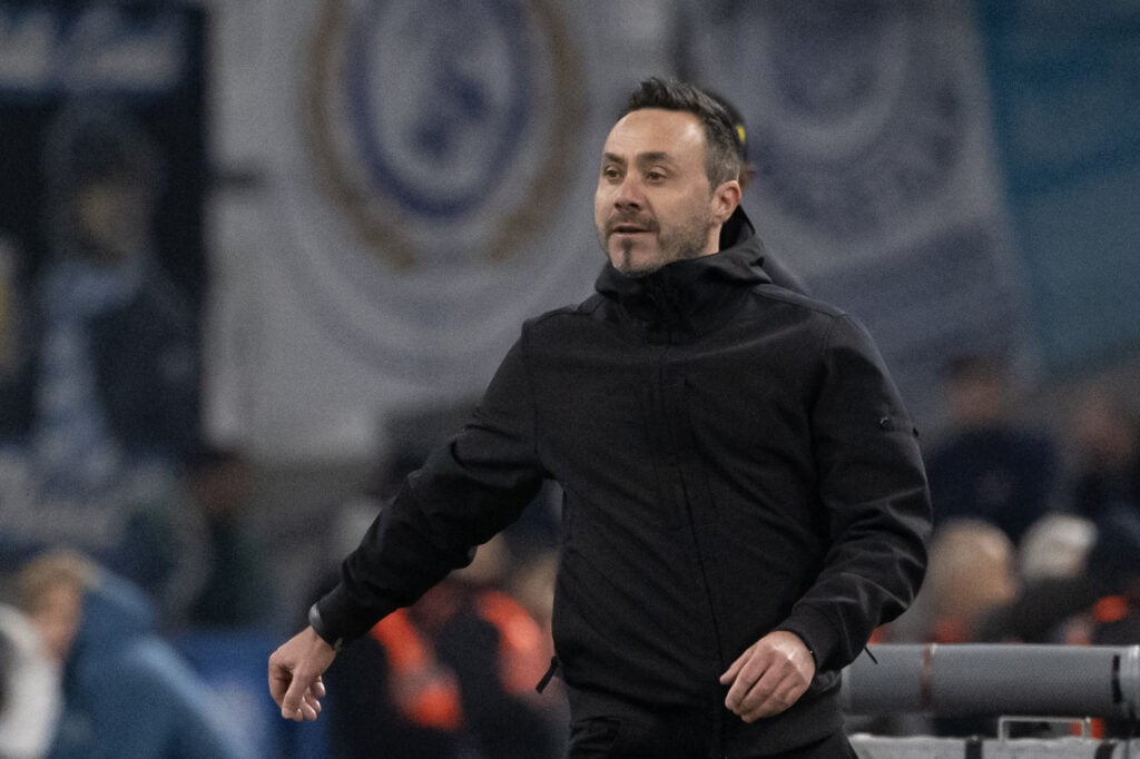 Tottenham manager Roberto De Zerbi