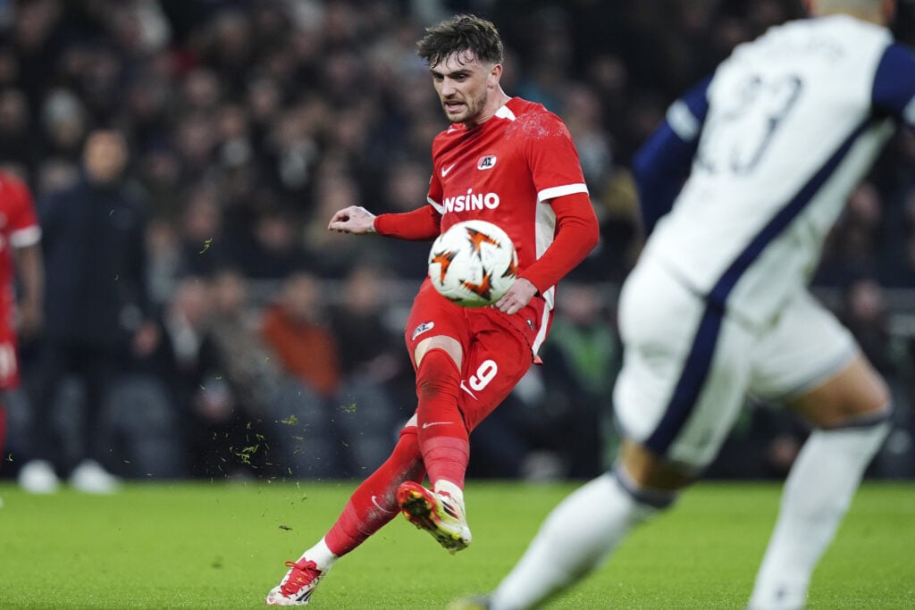 Former Tottenham striker Troy Parrott