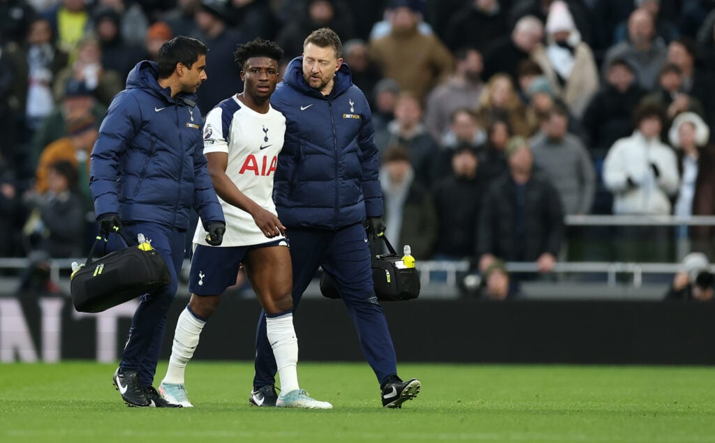 Tottenham star Mohammed Kudus