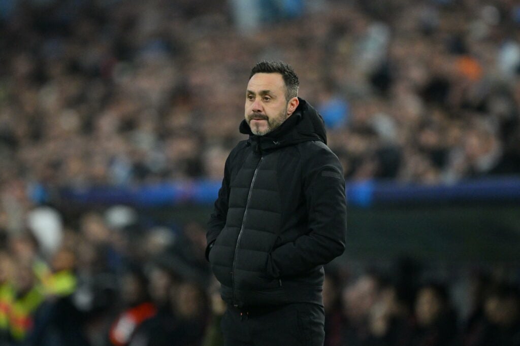 Tottenham manager Roberto De Zerbi