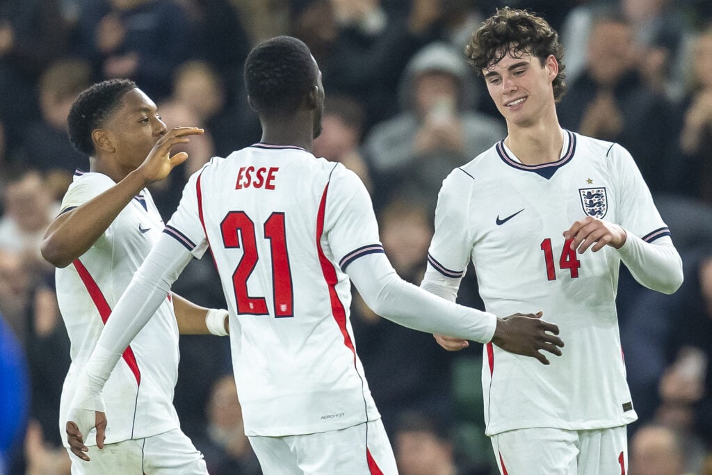 Watch Tottenham’s Archie Gray scoop Man of the Match with fine goal for England U21