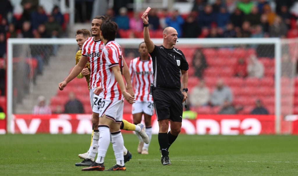 Ashley Phillips of Tottenham and Stoke City