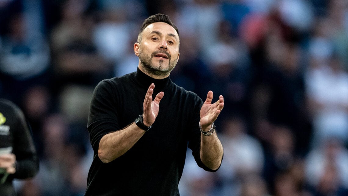 Roberto De Zerbi Tottenham