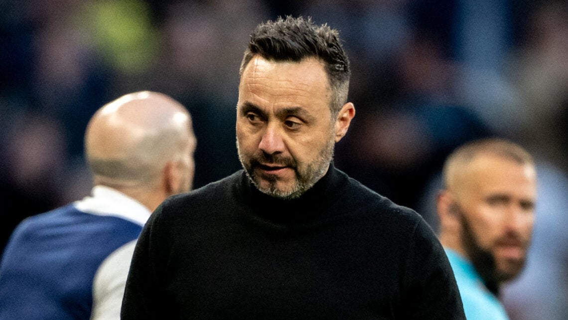 Roberto De Zerbi Tottenham