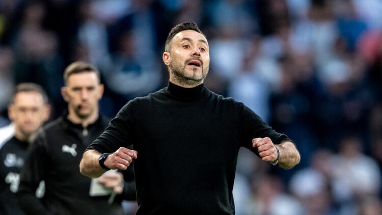 Roberto De Zerbi Tottenham