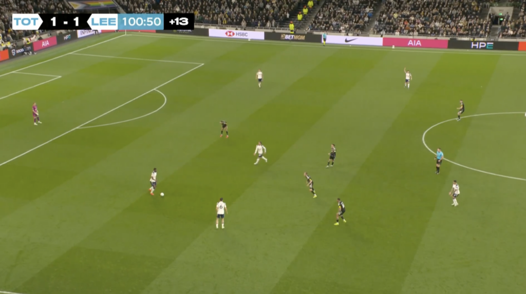James Maddison analysis from Tottenham vs Leeds