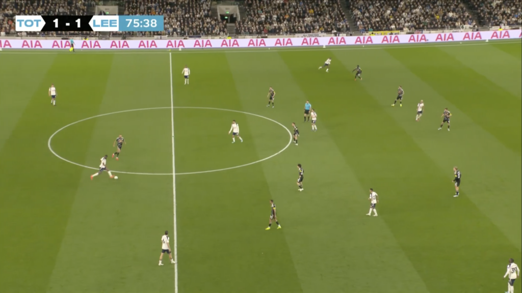 James Maddison analysis from Tottenham vs Leeds